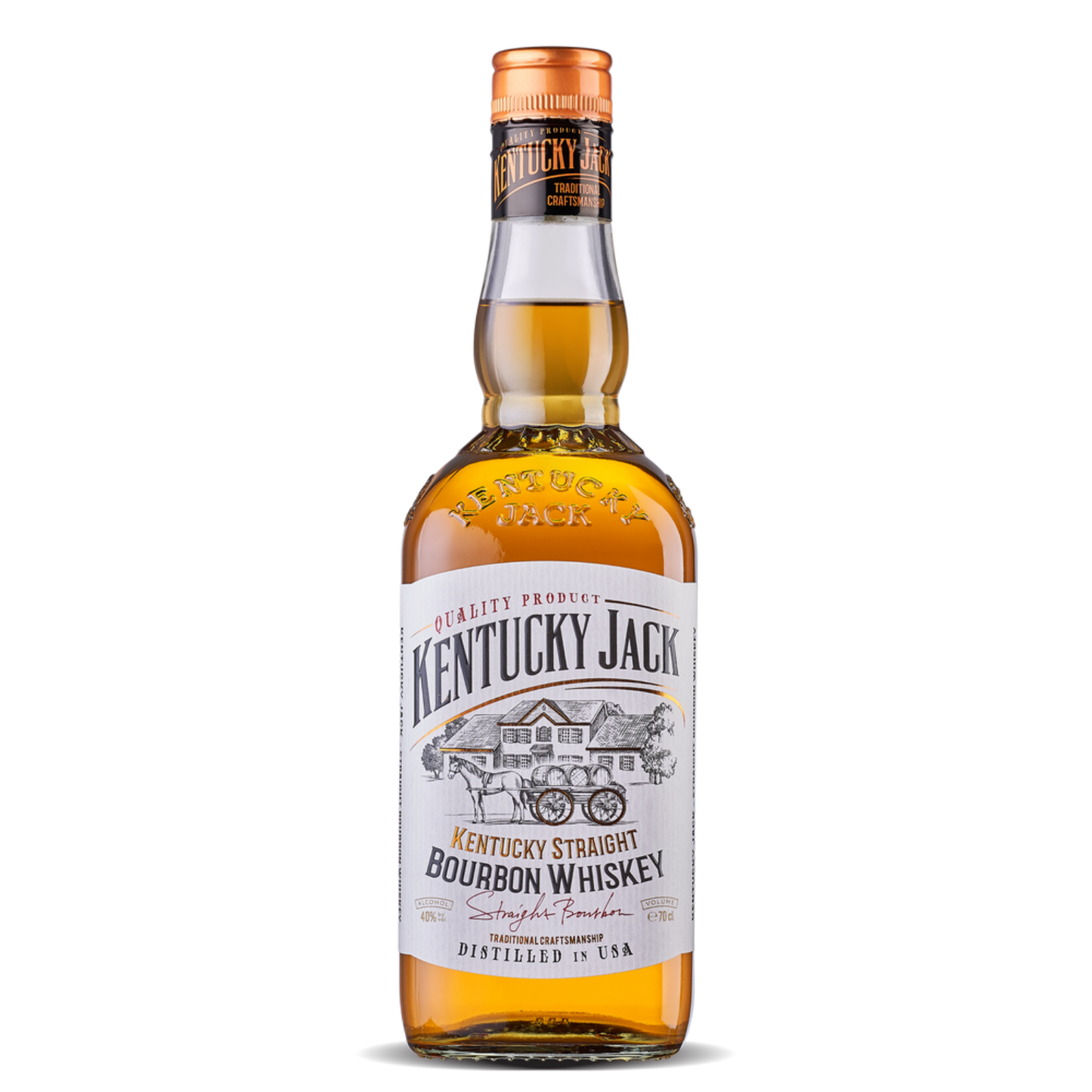 WHISKY KENTUCKY JACK BOURBON - 0,7; 40%