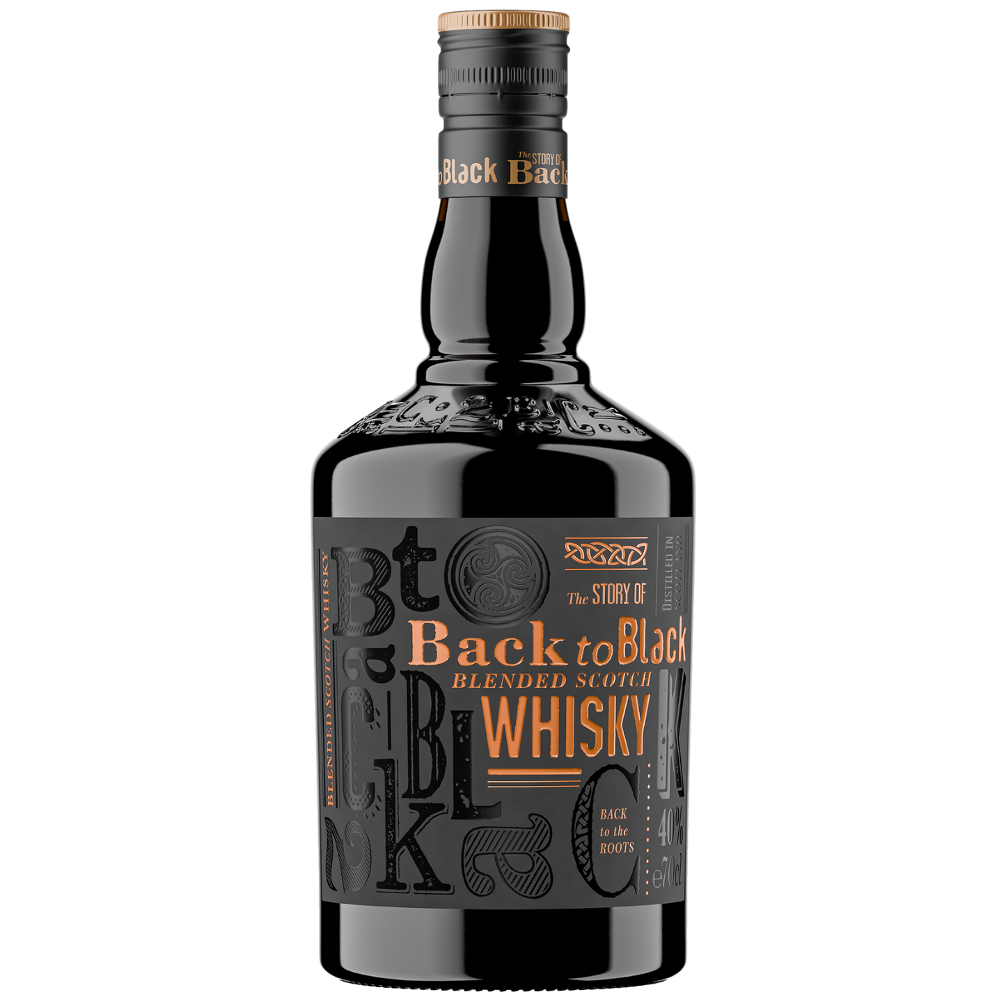BACK TO BLACK SCOTCH WHISKY-0,7; 40%