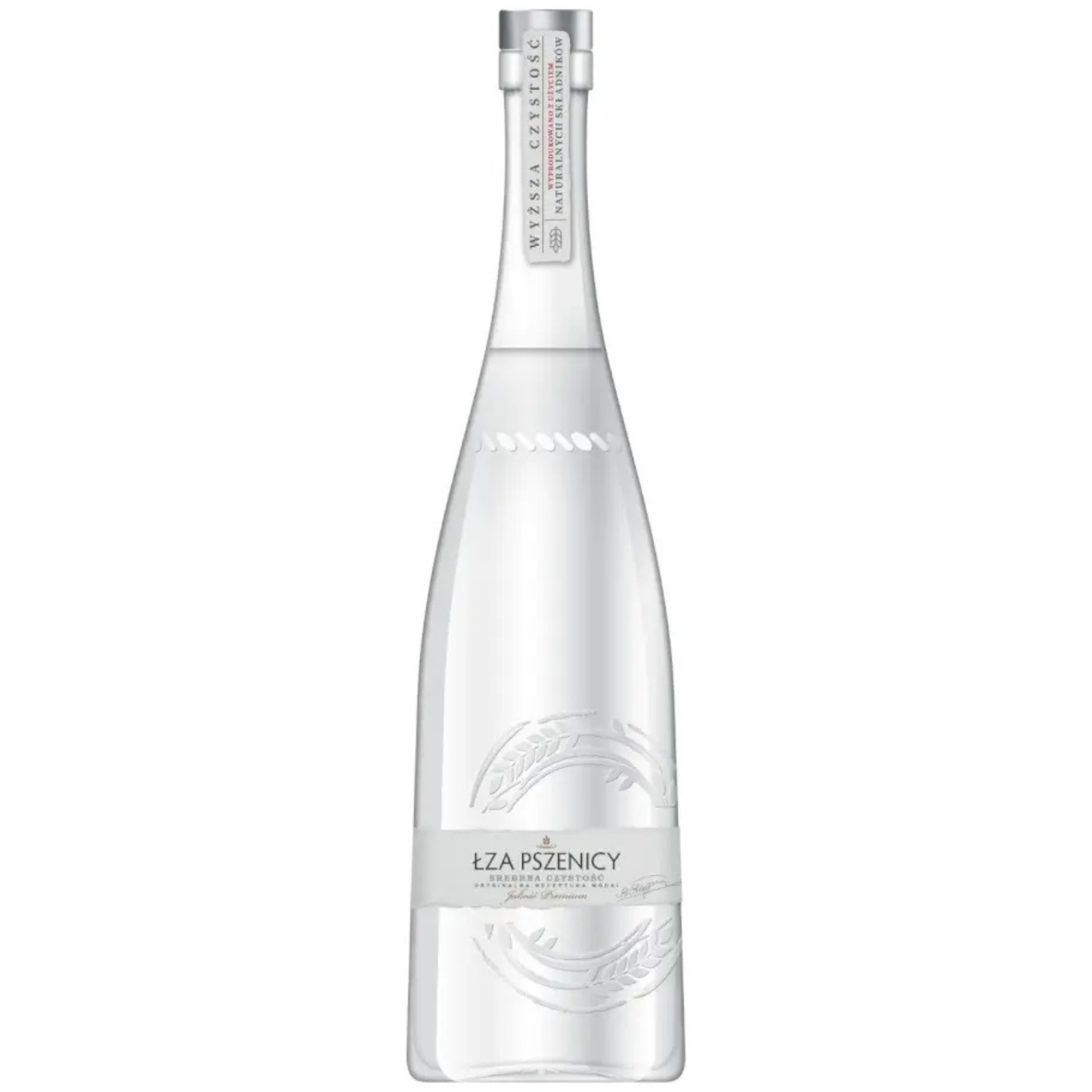 WODKA ŁZA PSZENICY Srebrna Czystość 500ml