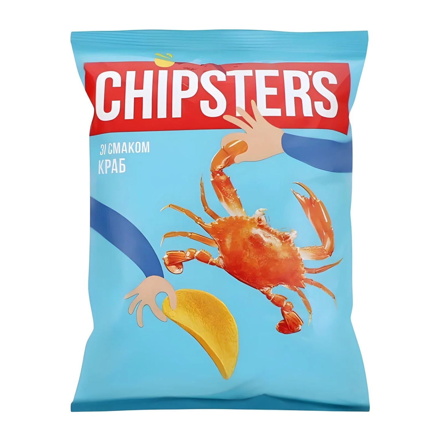 Chipsters, смак краба, 60 г