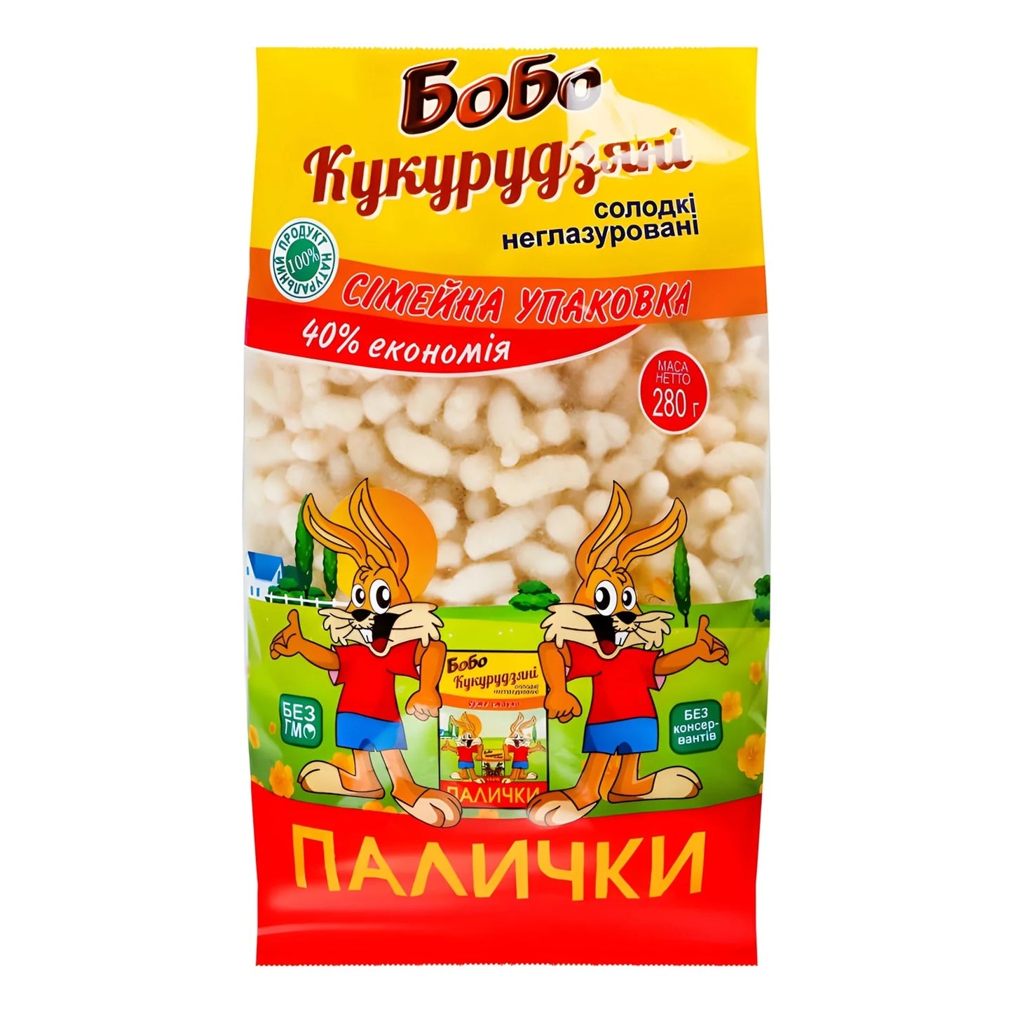 Chrupki kukurydziane słodkie 280g