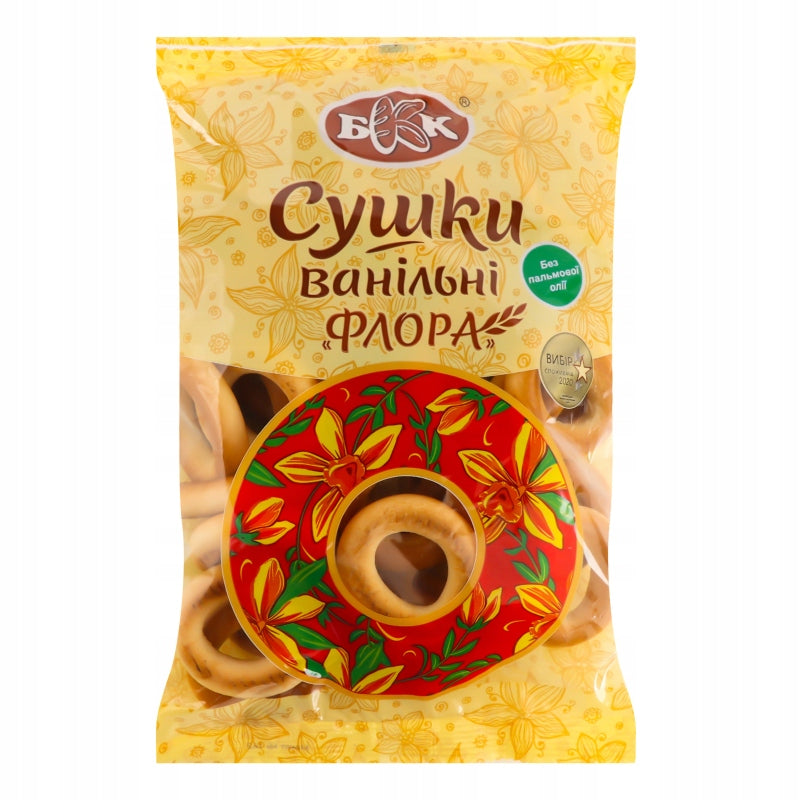 Obwarzanki o smaku wanilowym 300g