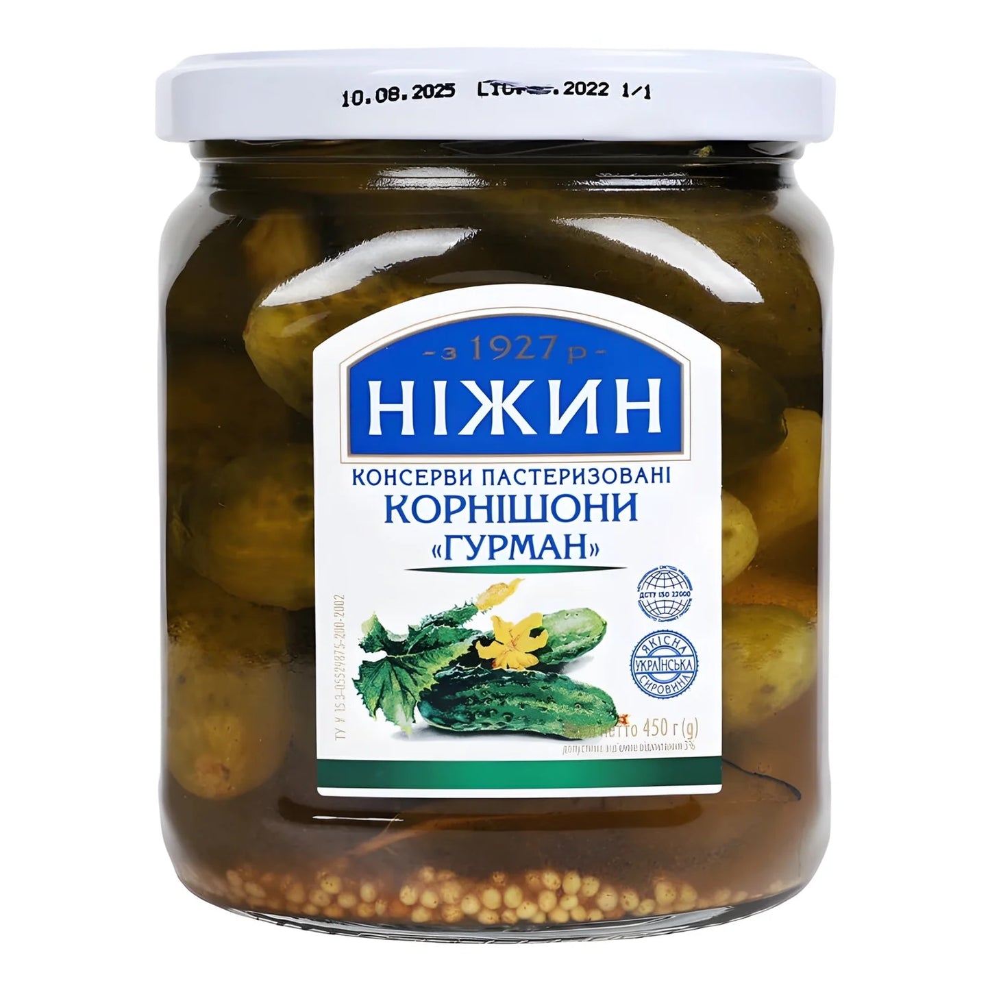 Korniszony marynowane "Gourmet" Niżyn 450g