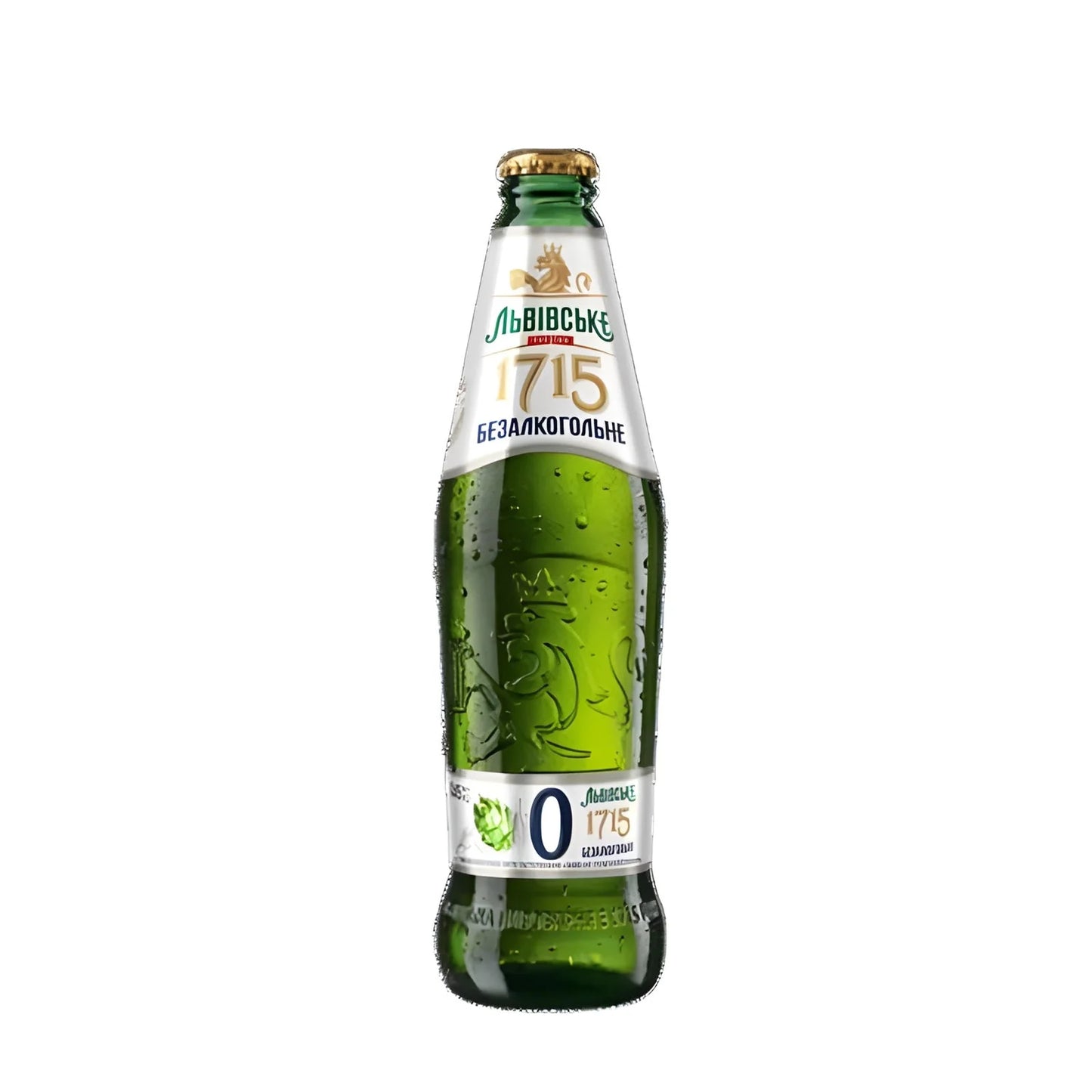 Пиво Львівське 0.0% 0,45л пляшка