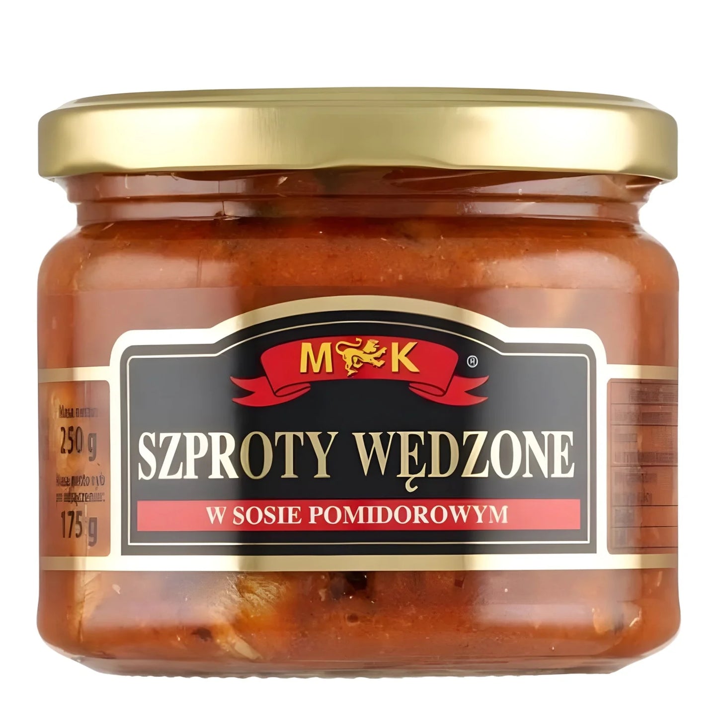 Szprot wędzony w pomid. M&K 250g