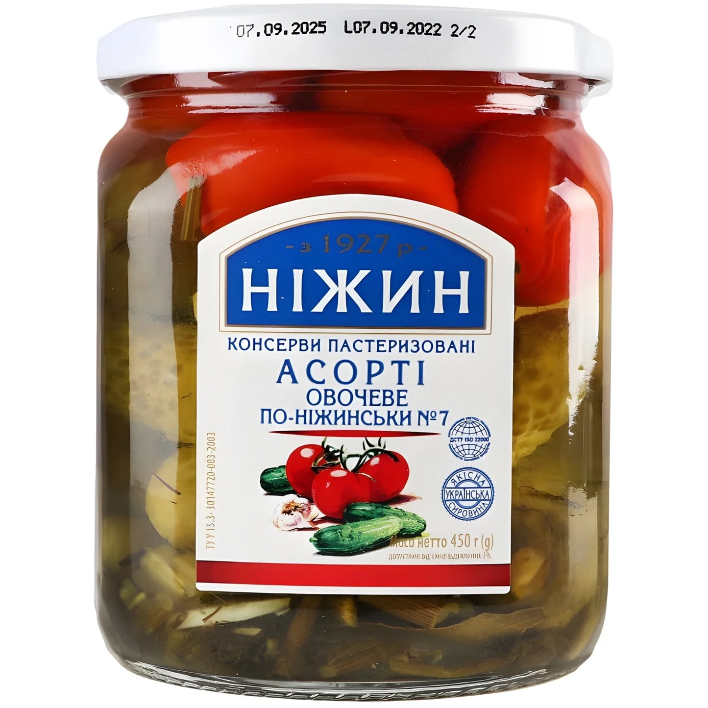 Warzywa marynowane "Po Niżyńsku" 450g
