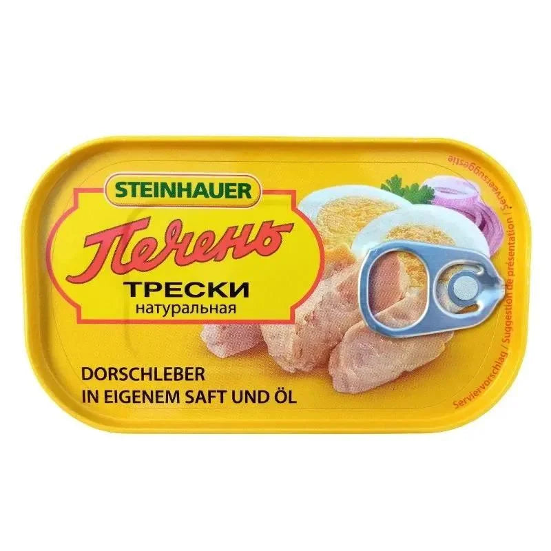 Wątróba z dorsza Steinhauer 120g - Konserwy z ryb