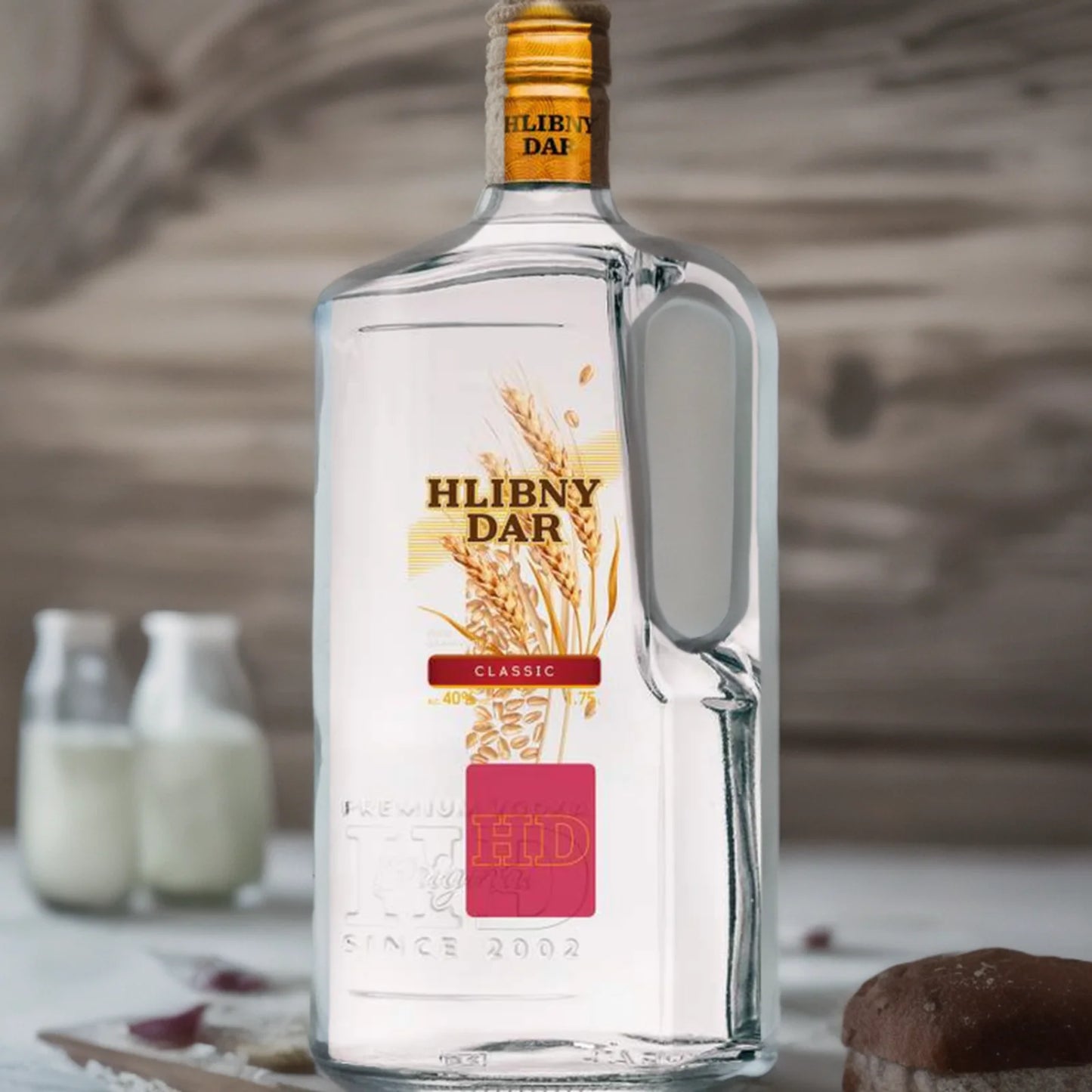 WÓDKA HLIBNY DAR - 1,75; 40%