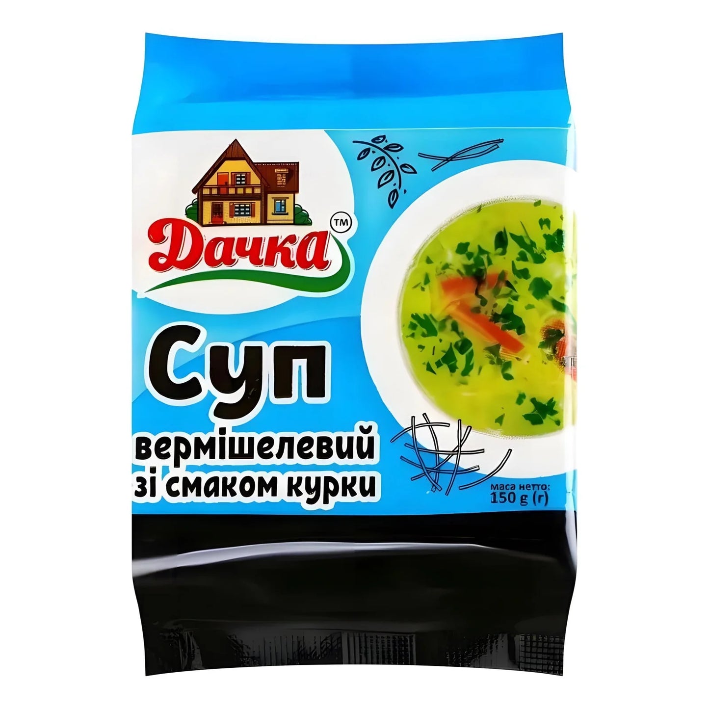 Zupa z wermiszelem o smaku kurczaka Daczka 150 g