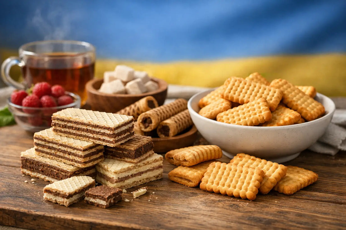 Wafle i herbatniki - najlepsze ukraińskie ciastka