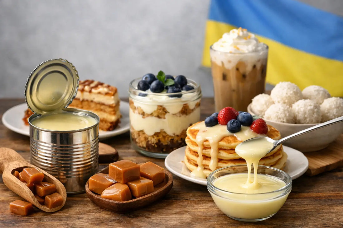 Mleko skondensowane z Ukrainy - 5 przepisów