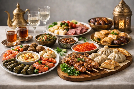 Menu imprezowe z delikatesami wschodnimi