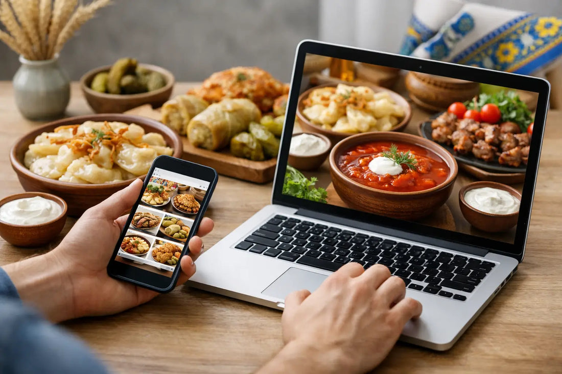 Jak zamówić ukraińskie jedzenie online?