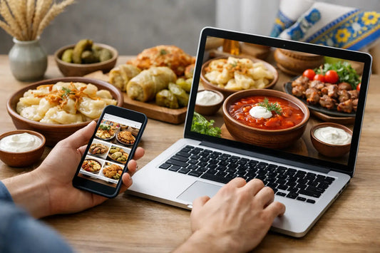 Jak zamówić ukraińskie jedzenie online?