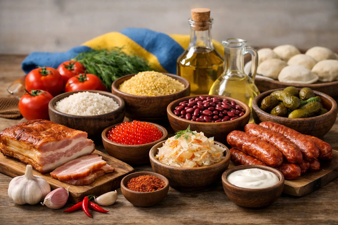 Produkty do kuchni ukraińskiej - co kupić