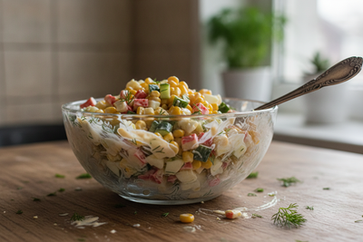 Sałatka krabowa z surimi