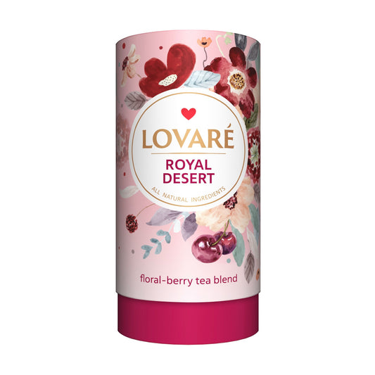 Суміш листового чаю LOVARE Royal Dessert 80 г