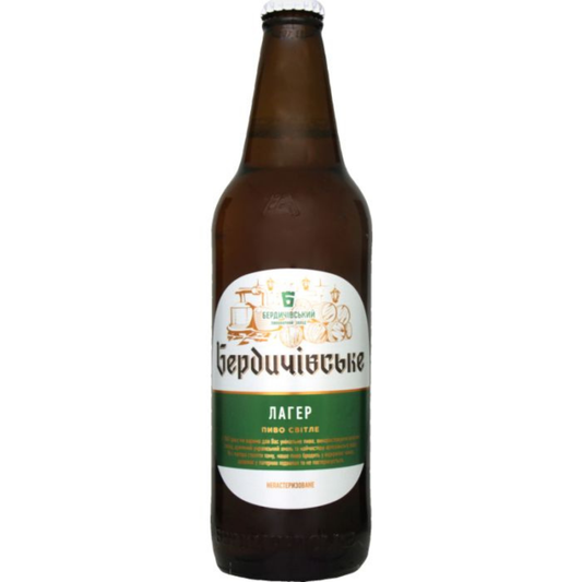 Piwo słodowe Berdyczowskie Lager ekstrakt 11,2% 0,5L