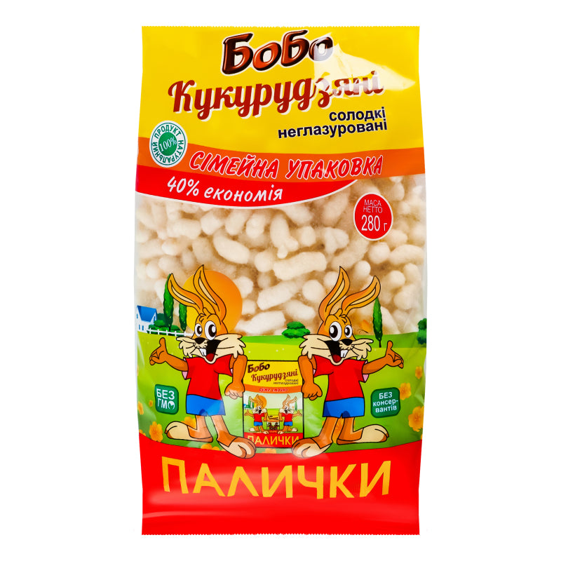 Chrupki kukurydziane słodkie 280g