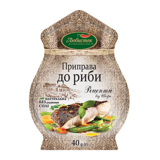 Приправа для риби "Lubystok" 40 г