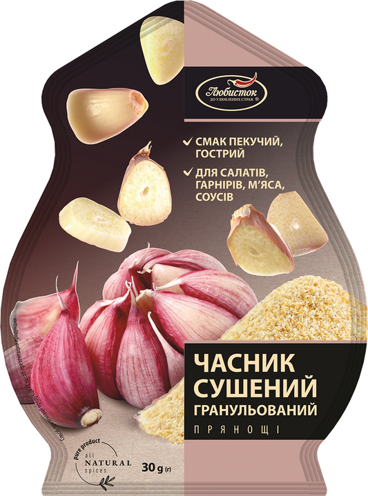 Przyprawa czosnek suszony "Lubystok" 30g