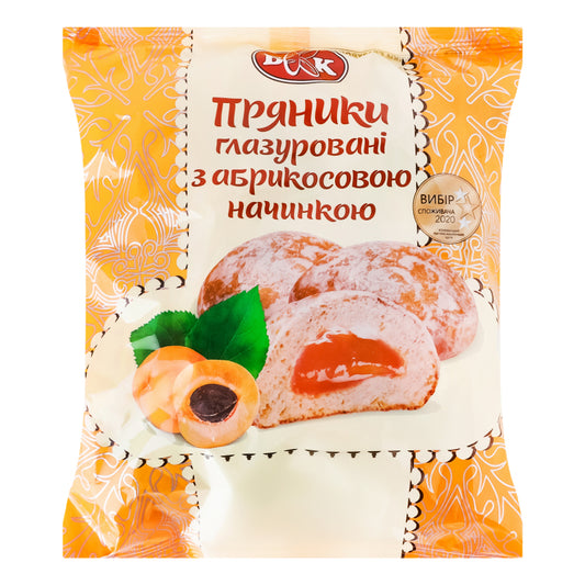 Pierniki "Z nadzieniem morelowym" 300g