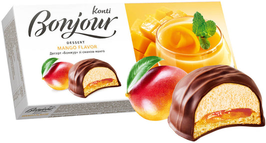KONTI BONJOUR Десерт Манго 232 г
