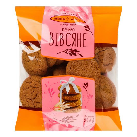 Печиво вівсяне 360 г