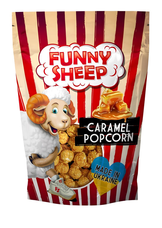 Popcorn w karmelu Funny Ship 100g