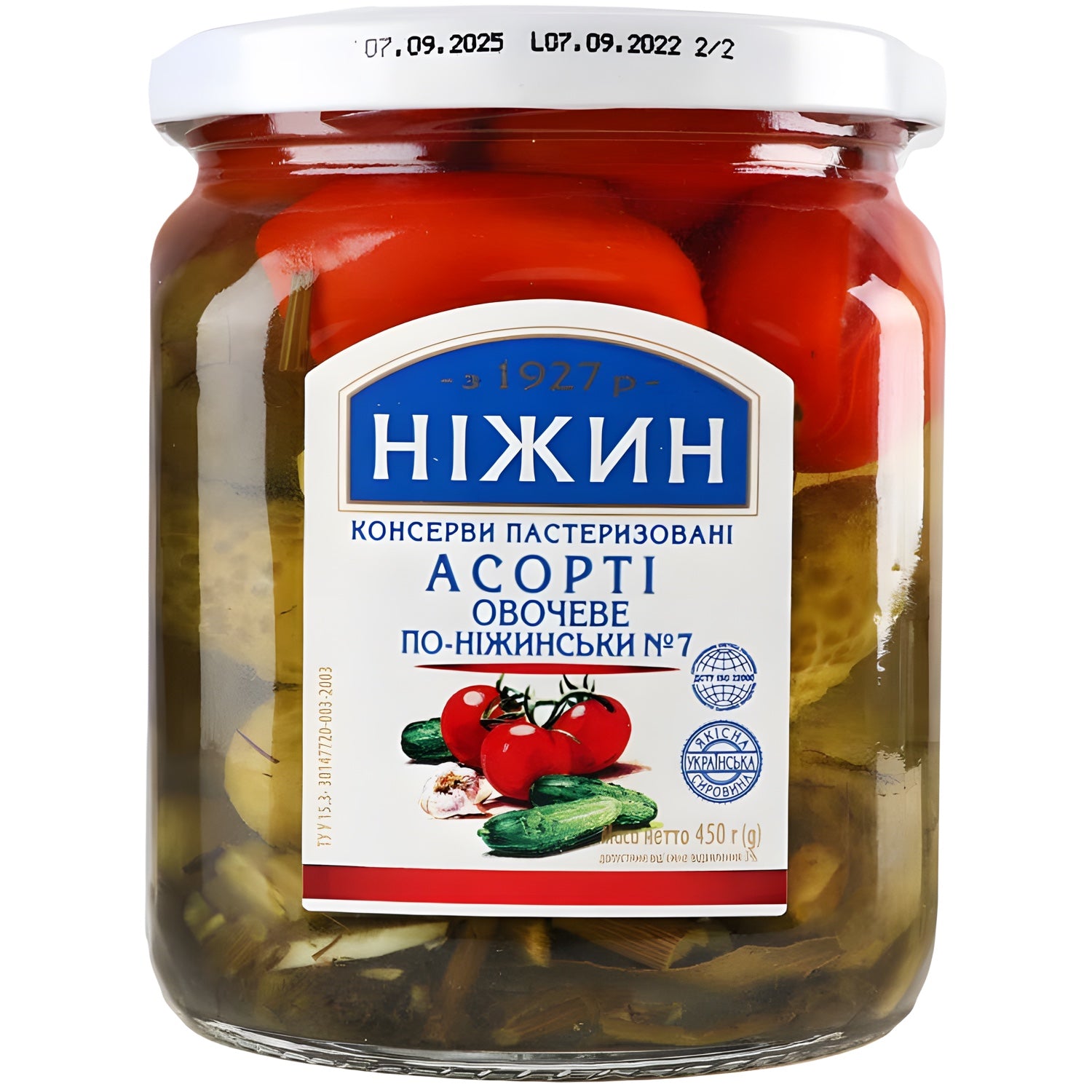 Warzywa marynowane "Po Niżyńsku" 450g