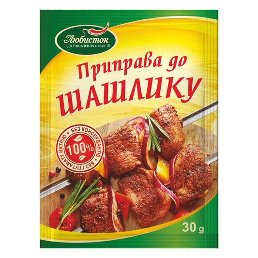 Приправа до шашликів "Lubystok" 30 г