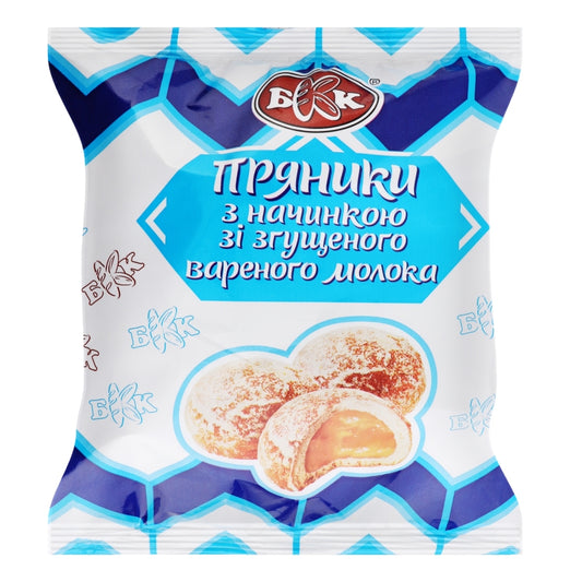 Пряники "З начинкою з вареного солодкого згущеного молока" 240 г