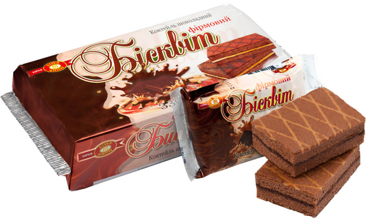 Ciastka biszkopt FIRMOWE o smaku czekoladowym. 330g