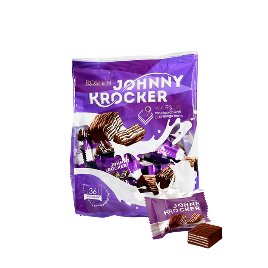 Wafelki Roshen Johnny Krocker mleczne luz