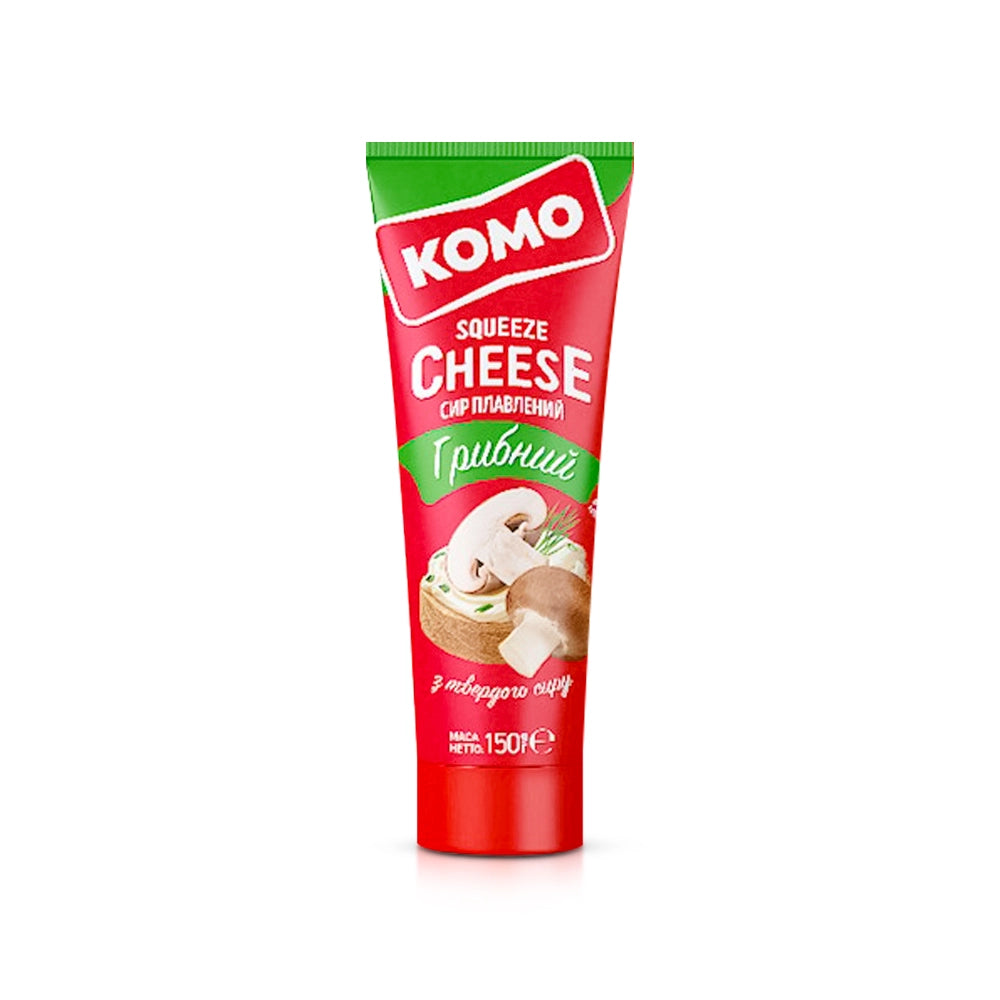 Плавлений сир KOMO "Грибний" 50% 150 г