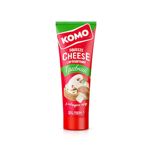 Плавлений сир KOMO "Грибний" 50% 150 г