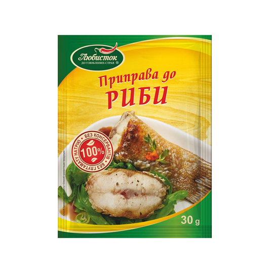 Przyprawa do ryby, "Lubystok" 30g