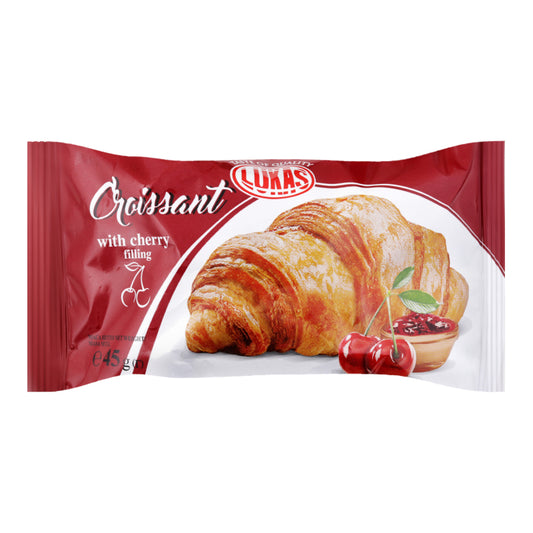 Rogal z nadzieniem wiśniowym Lukas 45 g