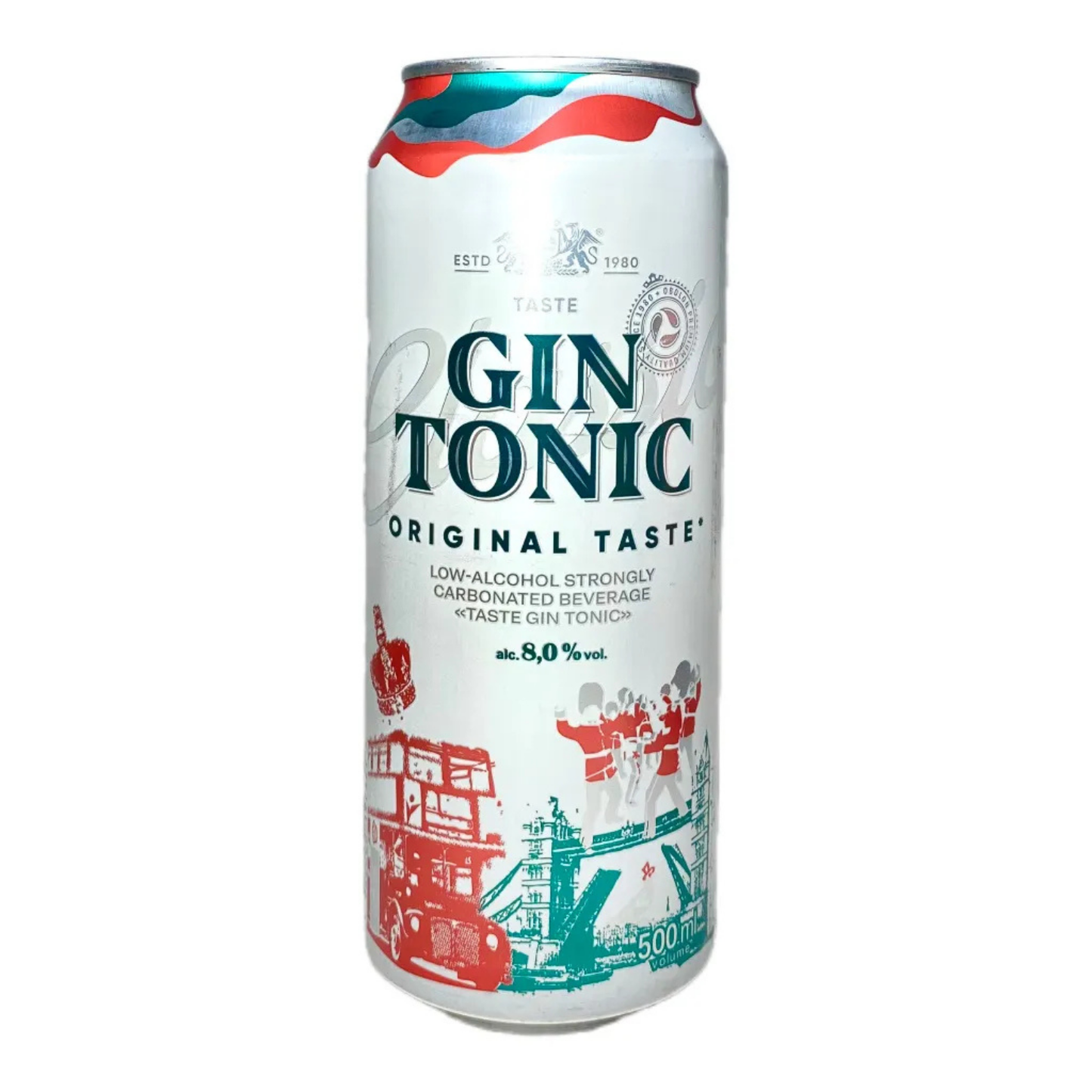Koktajl Gin Tonik Grejpfrut "Obolon" 500ml puszka 5%alc