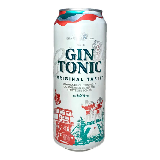 Koktajl Gin Tonik Grejpfrut "Obolon" 500ml puszka 5%alc