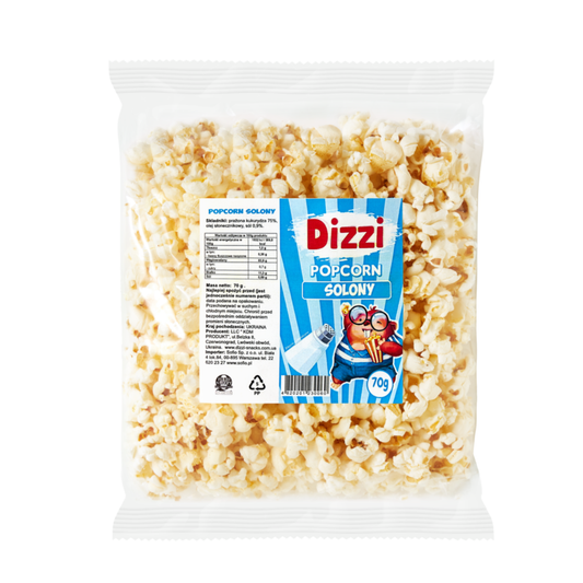 Попкорн Dizzi солоний 70 г