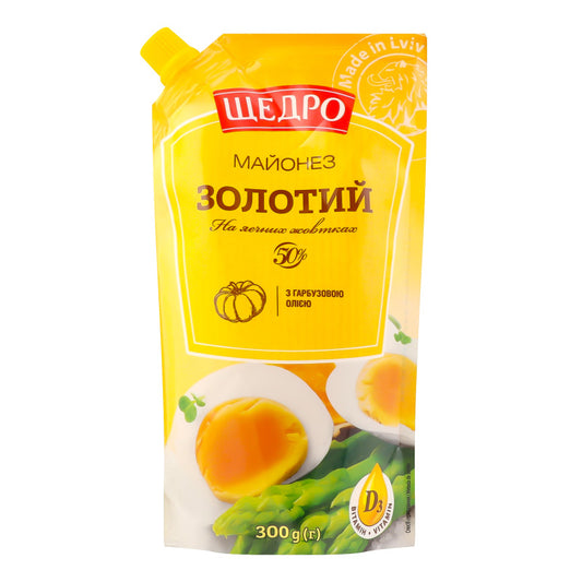 Майонез 50% Щедро 300 г