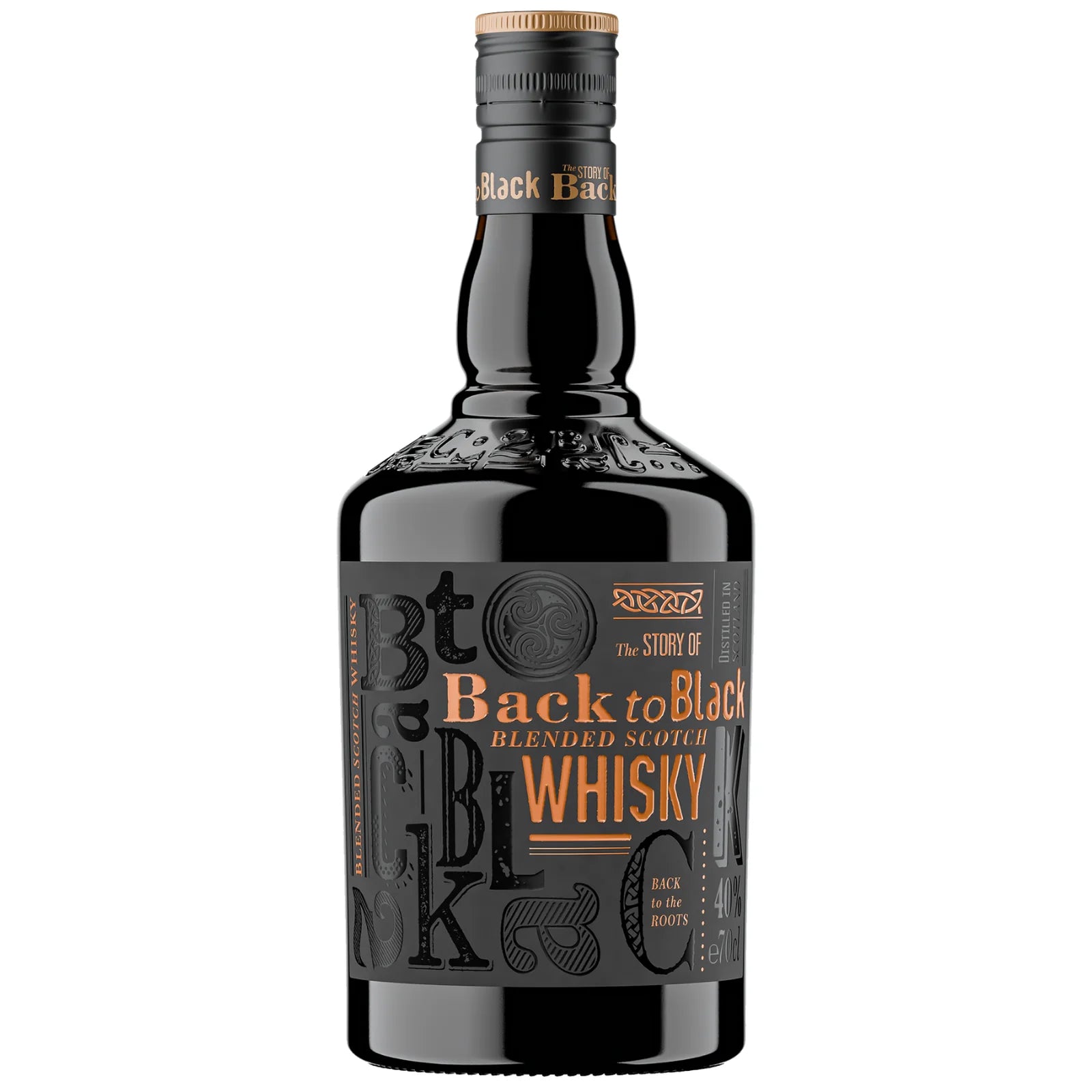BACK TO BLACK SCOTCH WHISKY-0,7; 40%