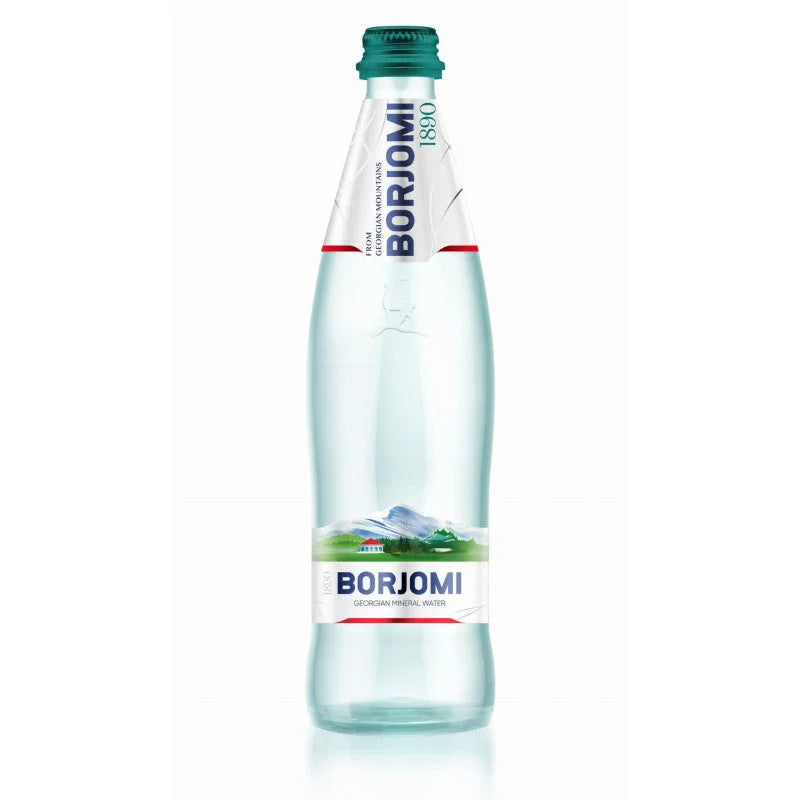 BORJOMI woda mineralna szkło 0,5l - Napoje gazowane