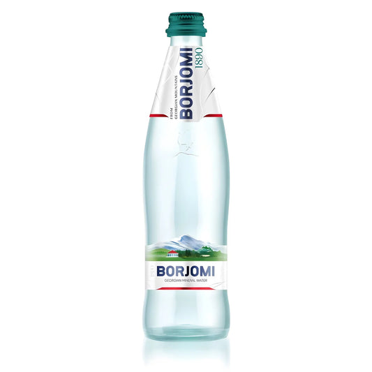 Вода мінеральна BORJOMI скло 0,5 л