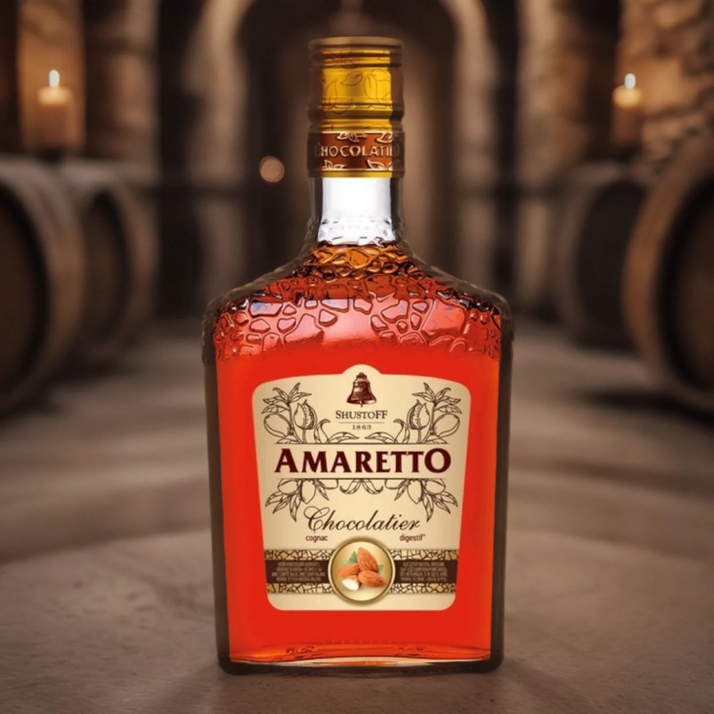 Brandy Chocolatier - Amaretto 500ml 21%