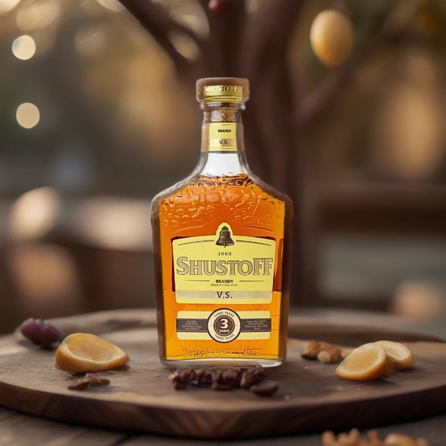 Brandy "Shustoff" 3* 500ml