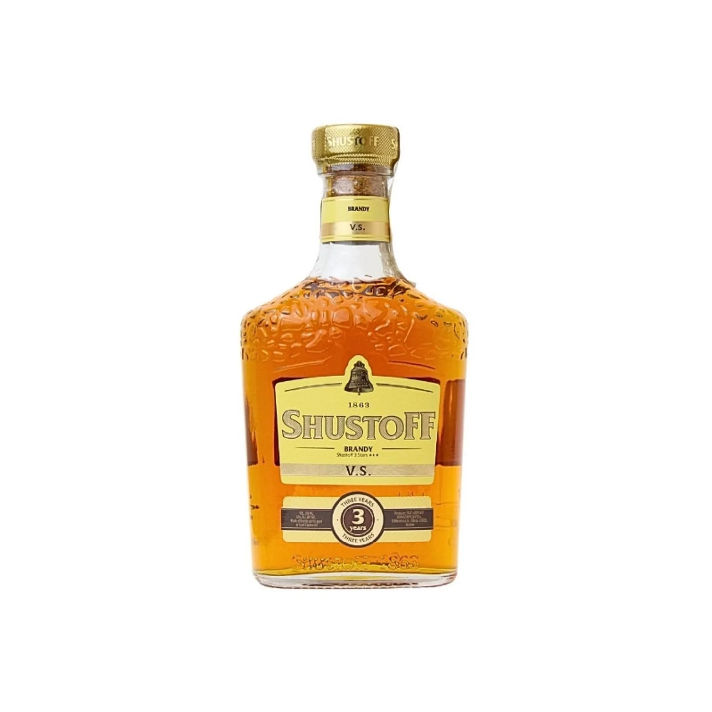 Brandy "Shustoff" 3* 500ml