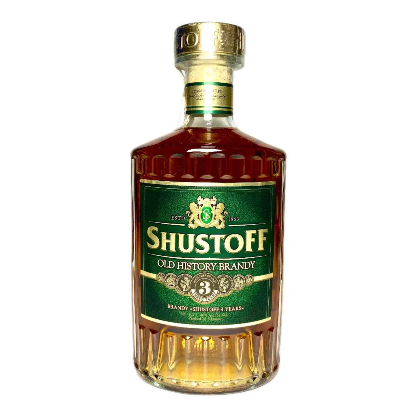 Brandy Shustoff - Old History 3* 500ml