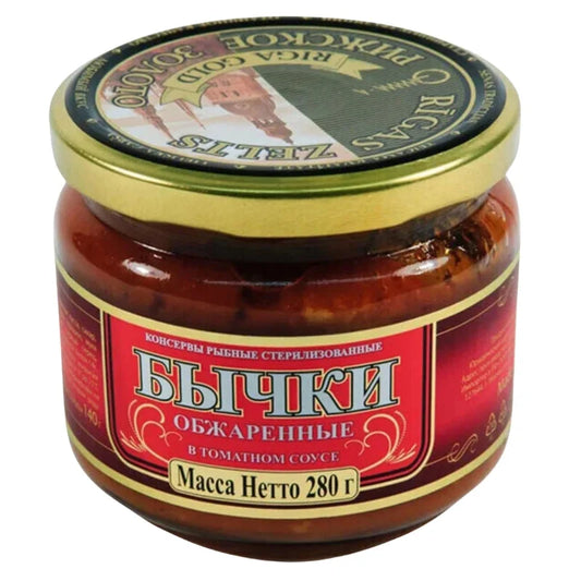 Byczki smażone w sosie pomidorowym 280g - Konserwy z ryb